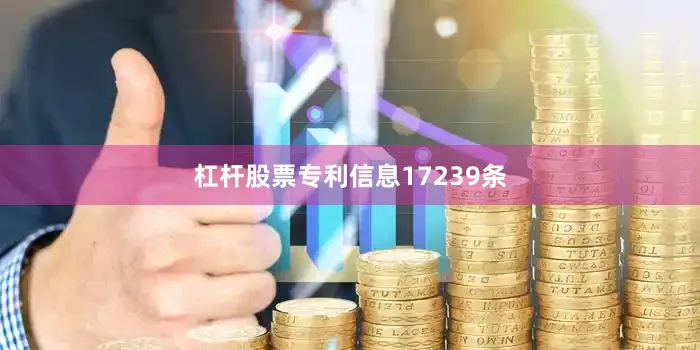 杠杆股票专利信息17239条